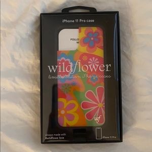 Never used iPhone 11 Pro wildflower case!!